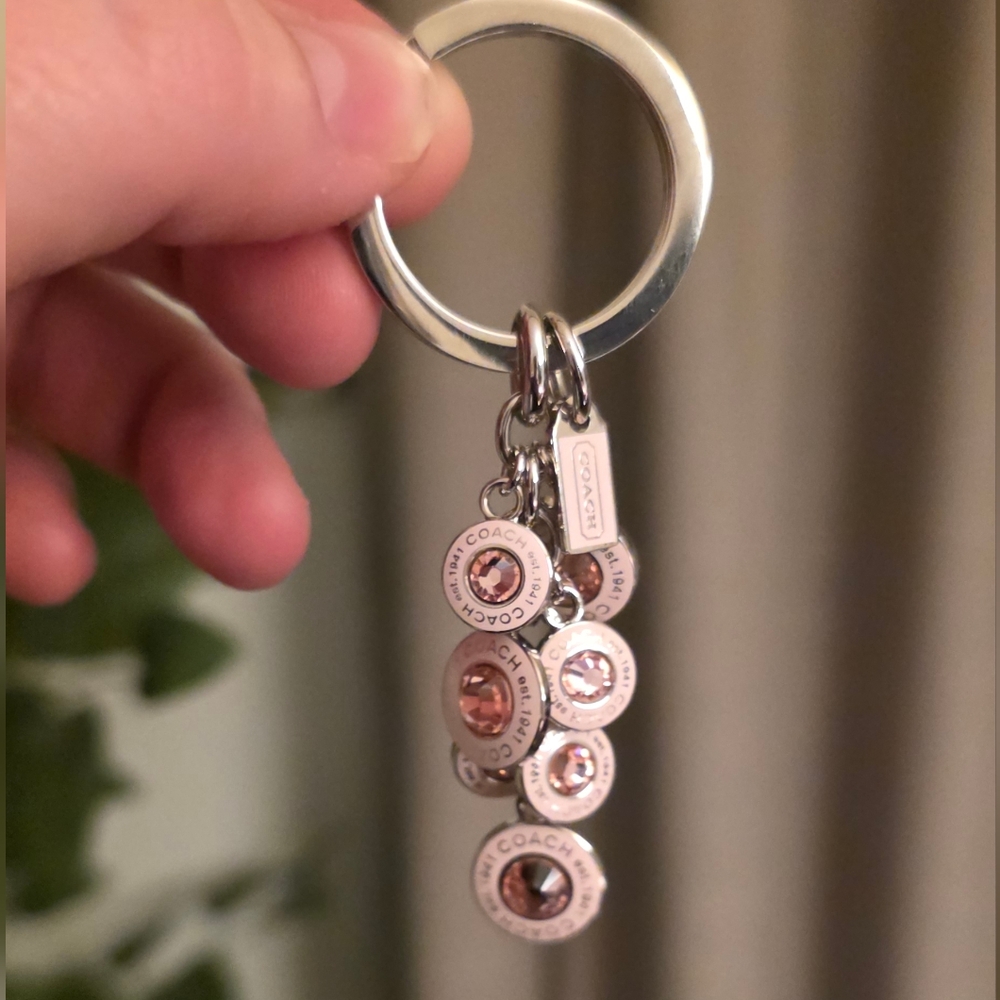 Coach Breast Cancer Awareness Pink Charm - Picture 1 of 4